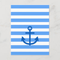 Captain, Anchor & Blue White