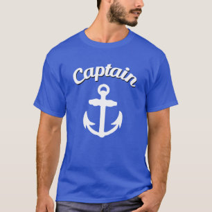 Captain Anchor Funny Men's T-Shirt