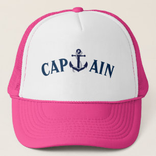 CAPTAIN ANCHOR SAILING HAT