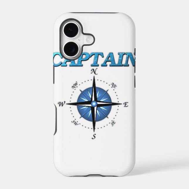 Captain And Compass Rose (Back)