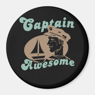 Captain Awesome Magnet