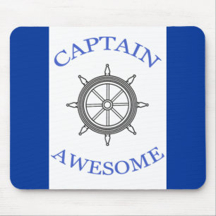 CAPTAIN AWESOME mousepad