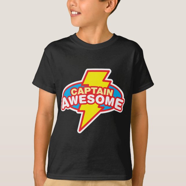 Captain Awesome T-Shirt (Front)