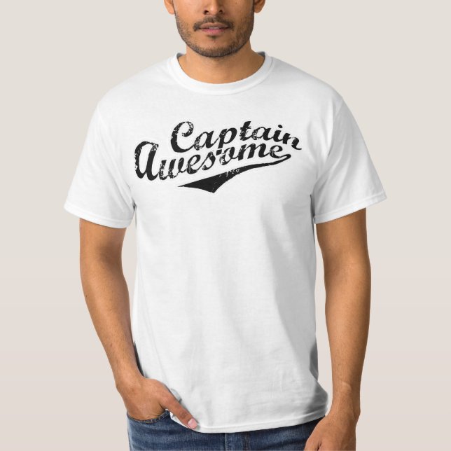 Captain Awesome T-shirts (Front)