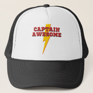 Captain Awesome Trucker Hat
