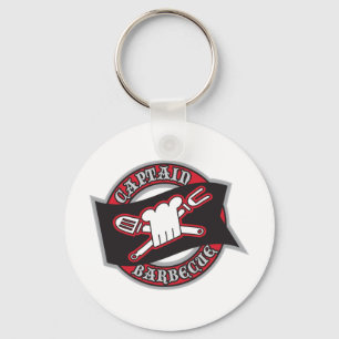 Captain Barbecue Keychain
