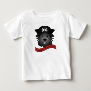 Captain Black Dog - Baby Fine Jersey T-Shirt T-Shirt