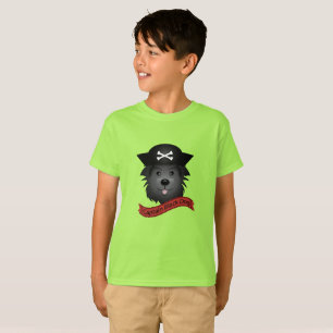 Captain Black Dog - T-shirt de base pour enfants