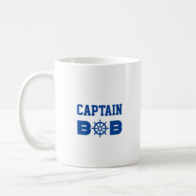 Captain Bob Coffee Mug (Left)
