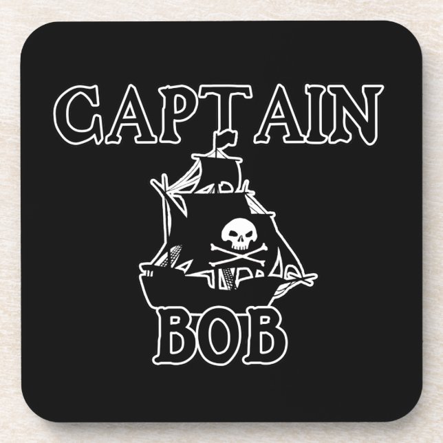 Captain Bob (Pirate Ship) Coaster (Front)