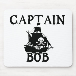 Captain Bob (Pirate Ship) Mouse Pad