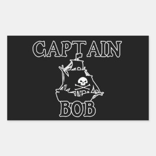 Captain Bob (Pirate Ship) Sticker