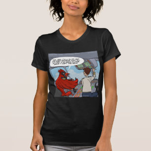 Captain Byrd Flies A Jumbo Jet Funny T-Shirt