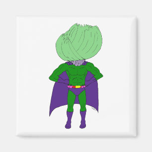 Captain Cabbage Magnet