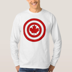 Captain Canada Shield Symbol T-Shirt