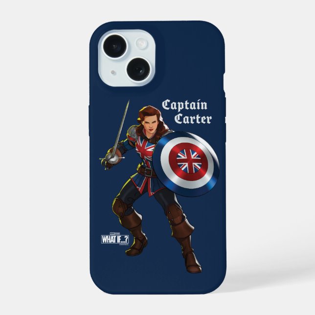 Captain Carter iPhone 15 Case (Back)