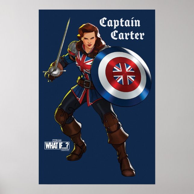 Captain Carter Poster (Front)