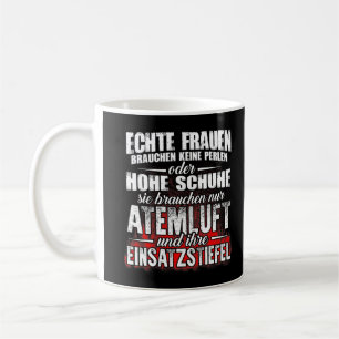 Captain Chief Lieutenant Driver firefighter appera Coffee Mug
