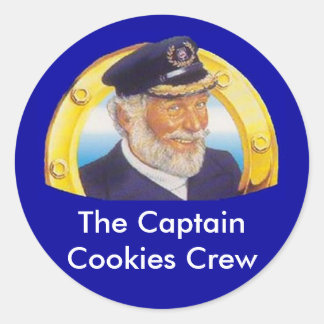 Captain Cookies Stickers