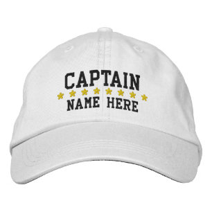 Captain - customizable embroidered hat