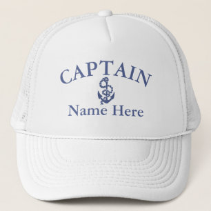 Captain - customizable trucker hat