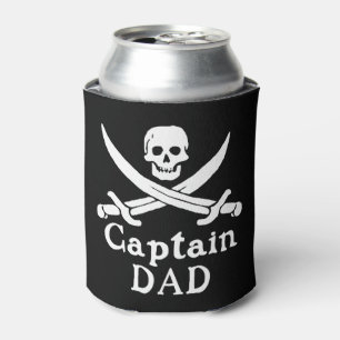 Captain Dad - Classic Can Cooler