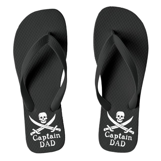 Captain Dad -  Classic Flip Flops (Footbed)
