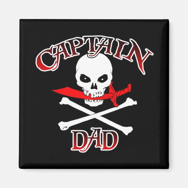 Captain Dad (Cutlass)Magnet Magnet (Front)