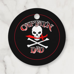 Captain Dad  Favour Tags