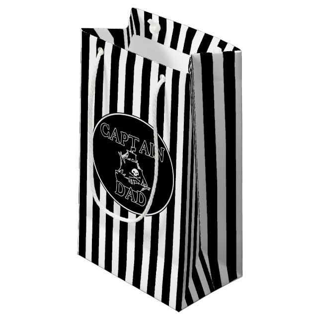 Captain Dad Gift Bag (Front Angled)