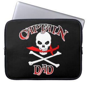 Captain Dad Laptop Sleeve