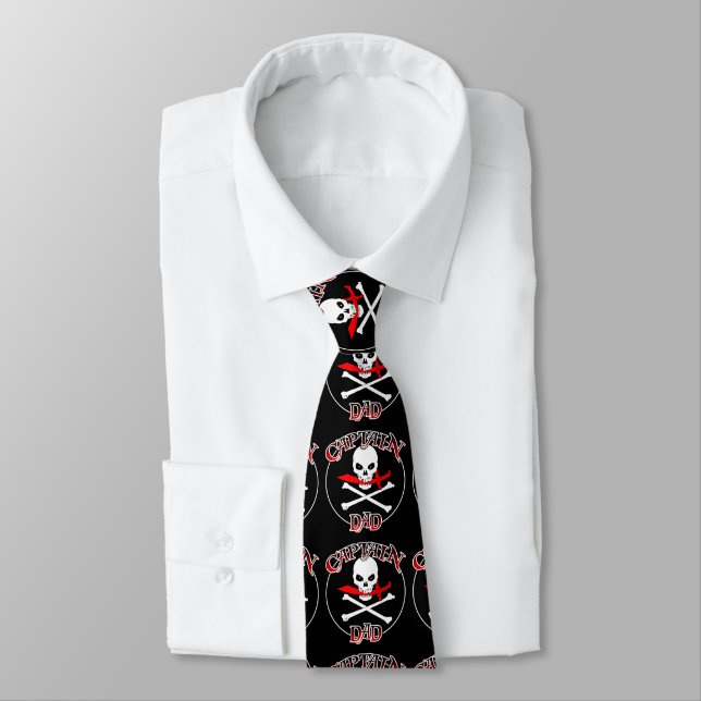 Captain Dad Tie (Tied)