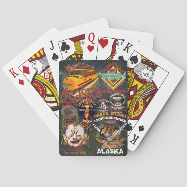 CAPTAIN DAN WE BARBECUE THE LAMB OF GOD EVERYDAY PLAYING CARDS (Back)