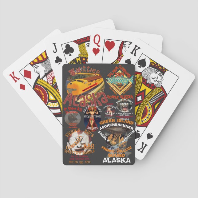 CAPTAIN DAN WE BARBECUE THE LAMB OF GOD EVERYDAY PLAYING CARDS (Back)