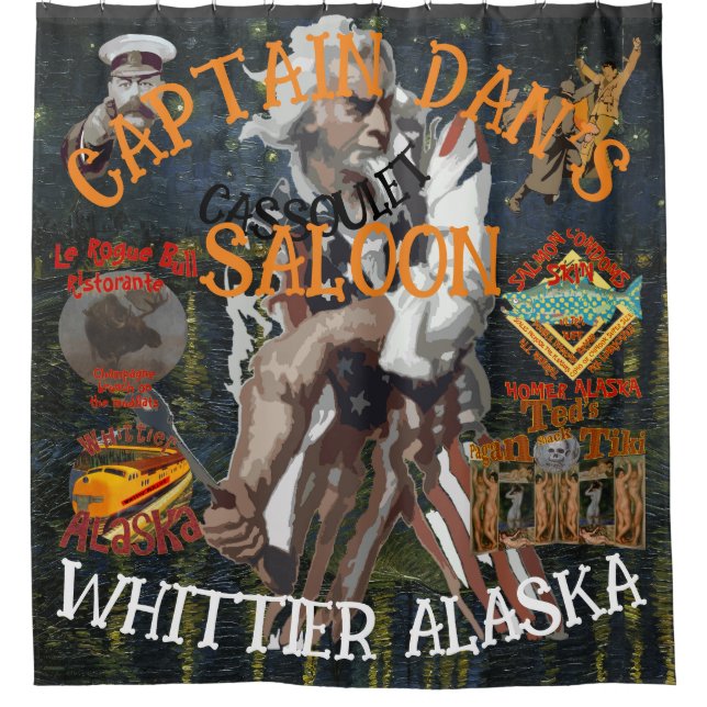 CAPTAIN DAN'S SALOON WHITTIER ALASKA (Front)