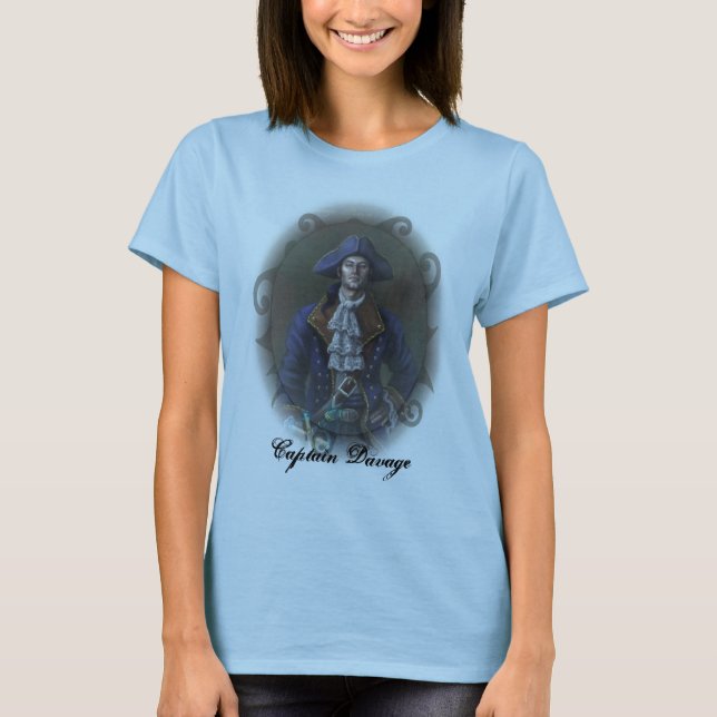 Captain Davage T-Shirt (Front)
