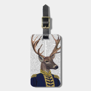 Captain Deer Luggage Tag