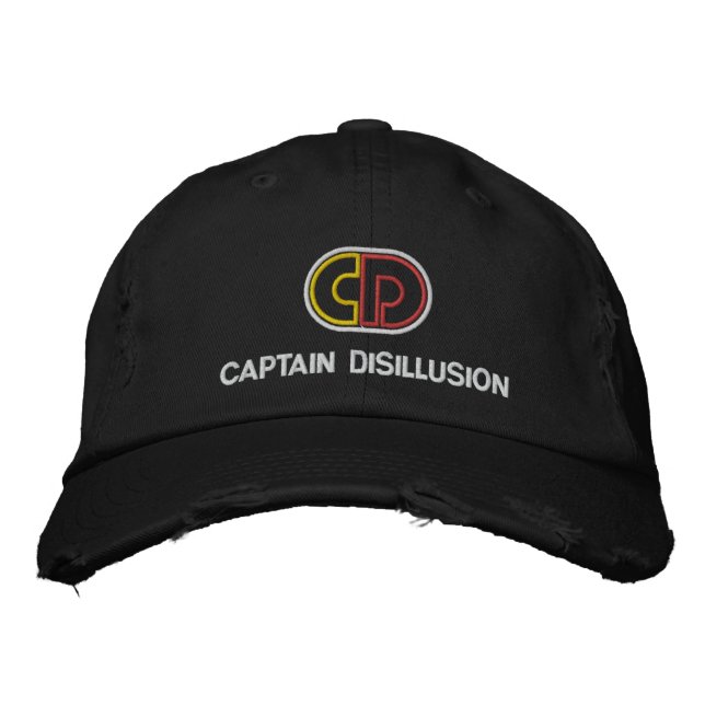 Captain Disillusion Embroidered Cap (Front)