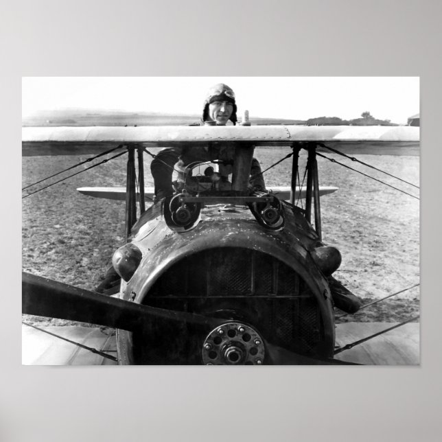Captain Eddie Rickenbacker Poster (Front)