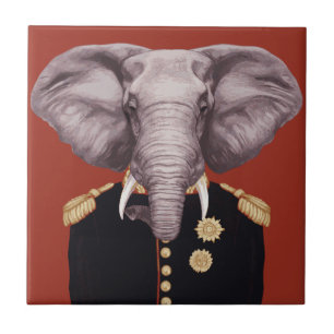 Captain Elephant Tile
