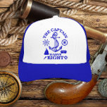 Captain Funny Trucker Hat<br><div class="desc">Captain Funny Hat just for you.</div>