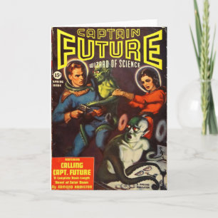 Captain Future and Solar Doom. Card