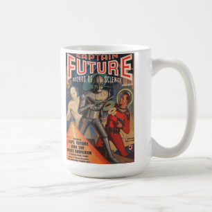 Captain Future First Issue Feb 1940 Pulp Coffee Mug