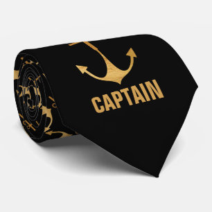 Captain, Gold Anchor Tie