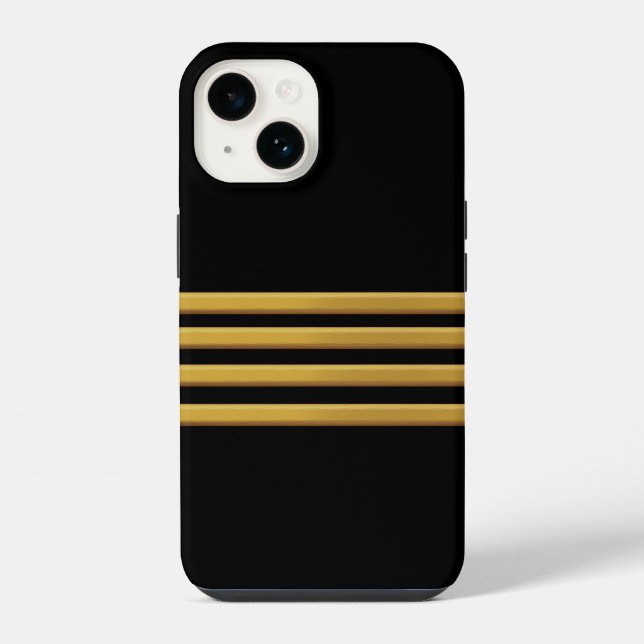 Captain gold stripes  Case-Mate iPhone case (Back)