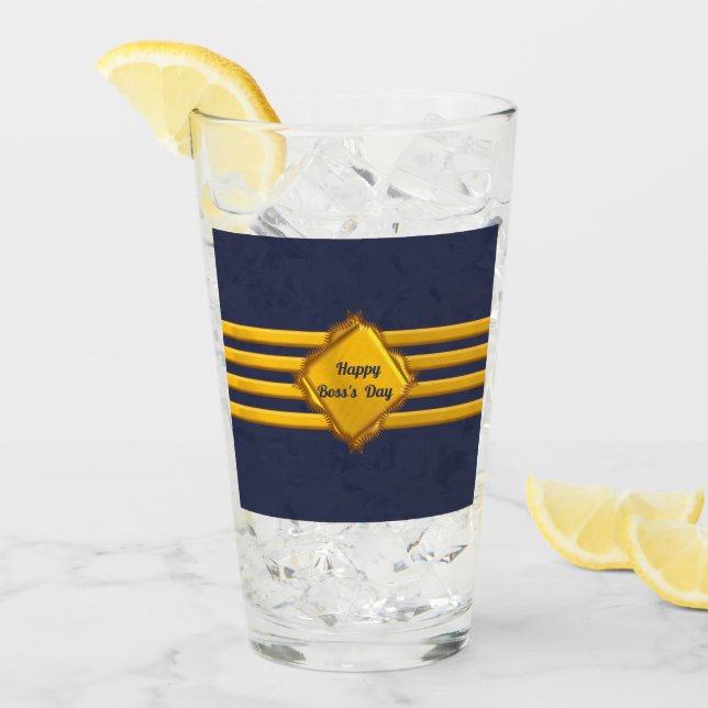 Captain gold stripes glass (Front Ice)