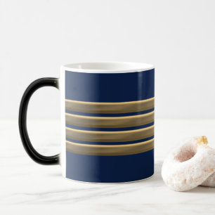 Captain gold stripes magic mug