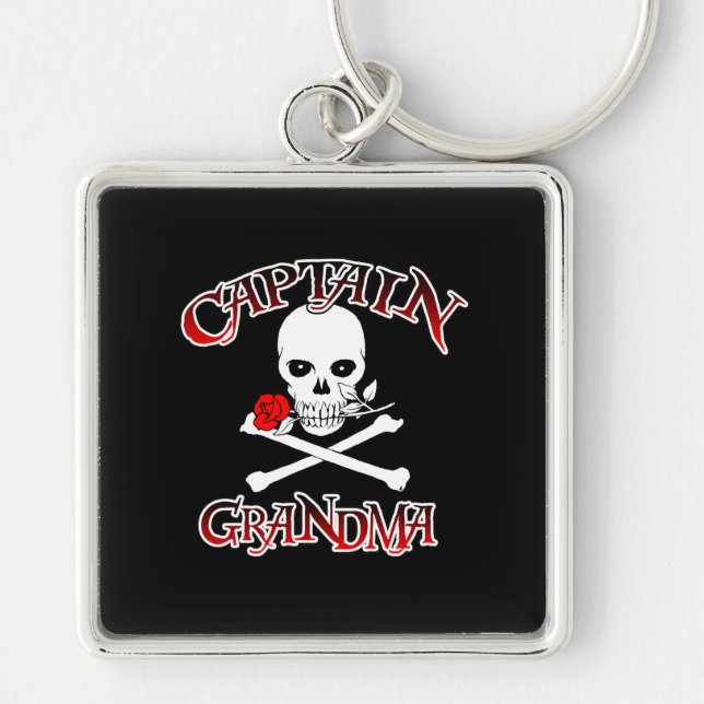 Captain Grandma Keychain (Front)
