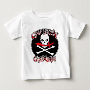Captain Grandpa Baby T-Shirt