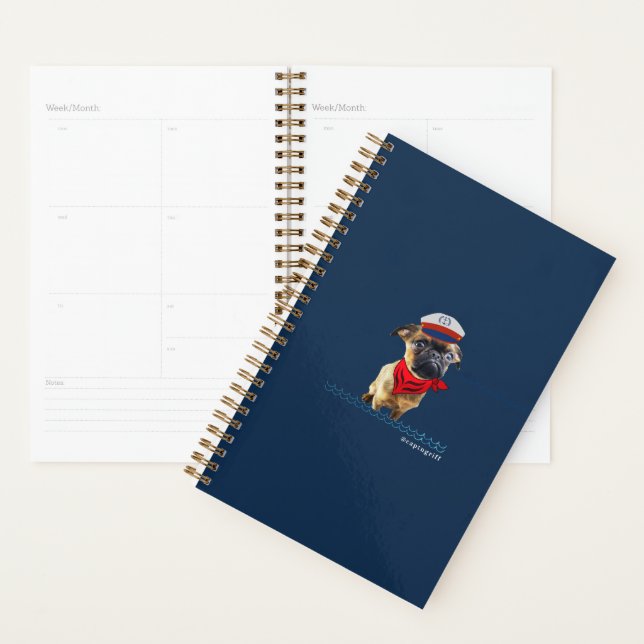 Captain Griff Blue Planner (Display)